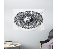 Bohemian Mendi Art Wide Tapestry