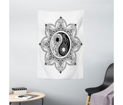 Boho Mandala Sign Tapestry