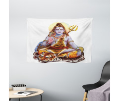 Authentic Cosmos Spirit Wide Tapestry