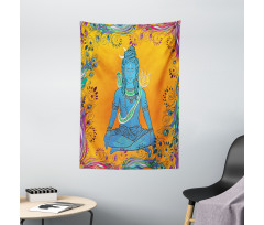 Cobra Mandala Paisley Tapestry