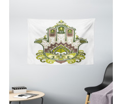 Natural Harmony Theme Wide Tapestry