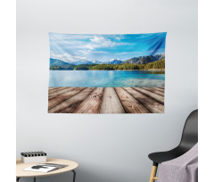 Lake Forest Mountain Wide Tapestry