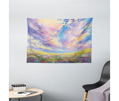 Surreal Dreamy Sky Wide Tapestry