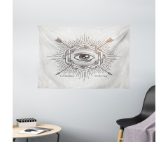 Mystic Third Eye Wide Tapestry