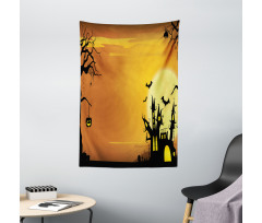 Haunted House Tapestry