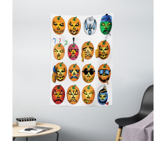 Pumpkin Emoji Tapestry