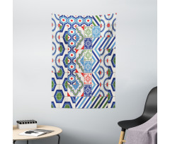 Moroccan Motifs Tapestry