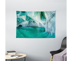 Marble Caves Lake Wide Tapestry