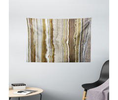 Marble Rock Patterns Wide Tapestry