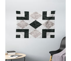 Marble Effect Wide Tapestry