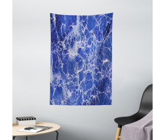 Cracked Marble Pattern Tapestry
