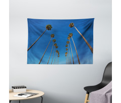 Palms Summertime Wide Tapestry