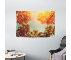 Rest Under Trees Wide Tapestry