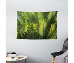 Palm Trees Exotic Wide Tapestry