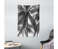 Coconut Palms Tropical Tapestry