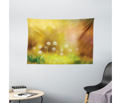 Oil Painting Effect Art Wide Tapestry