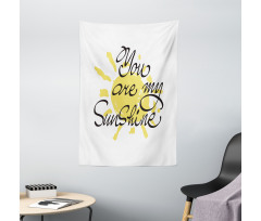 Valentines Sun Romance Tapestry