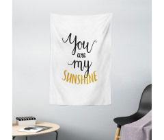 Romantic Words Love Tapestry