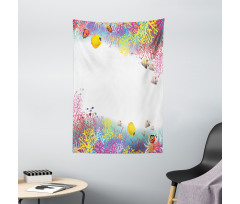 Aquatic Animals Fish Tapestry