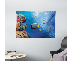 Underwater Fish Sea Wide Tapestry