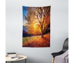 Autumn Fall Tree Leaves Tapestry