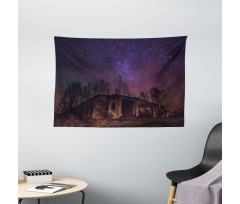 Sky Cosmos Galaxy Stars Wide Tapestry