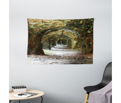 Medieval Tunnel Wide Tapestry