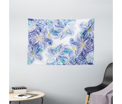 Spring Bouquet Wide Tapestry