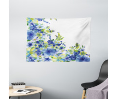 Bridal Leaves Wide Tapestry