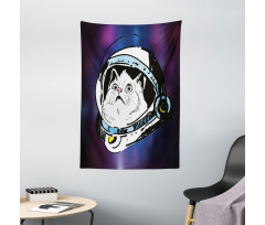 Kitten Astronaut Cosmic Tapestry