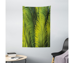 Tropical Foliage Leaf Tapestry