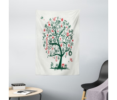 Tree Ornaments Gifts Tapestry