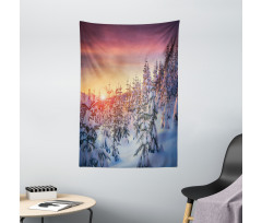 Sunrise at Wintertime Tapestry