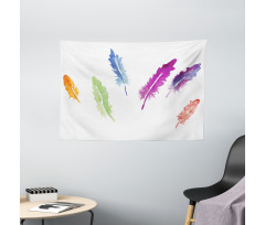 Watercolors Wide Tapestry
