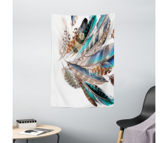 Contour Feather Fashion Tapestry