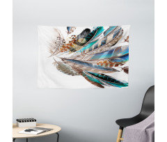 Contour Feather Fashion Wide Tapestry