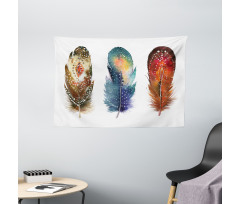 Feather Tribal Wide Tapestry