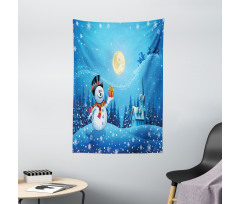 Snowman Sanra Gift Tapestry