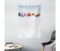 Winter Snow Field Tapestry