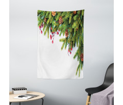 Tree Branches Cones Tapestry