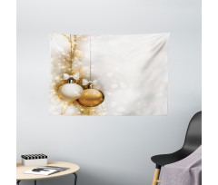 New Years Ribbon Wide Tapestry