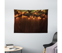 Christmas Theme Wide Tapestry