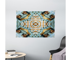 Tie Dye Grunge Wide Tapestry