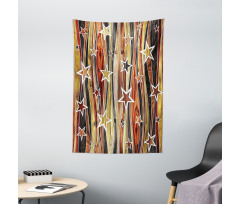 Charming Stars Art Tapestry