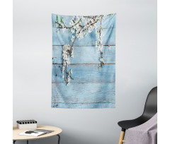 Spring Flowers Branches Tapestry