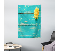 Wooden Spring Floral Tapestry