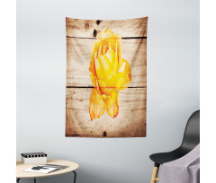 Rose Petals and Flowers Tapestry