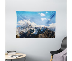 Mountain Natural Beauty Wide Tapestry
