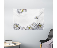 Chamomiles Springtime Wide Tapestry