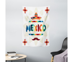 Sombrero Aztec Tapestry